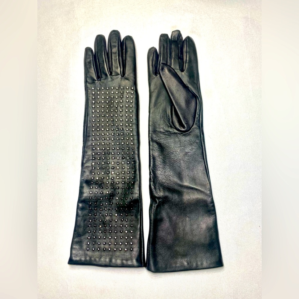 Sheep Leather Gloves brian atwood neiman marcus target black leather studded